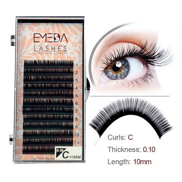 Full silk mink eyelash extensions for sale SN27